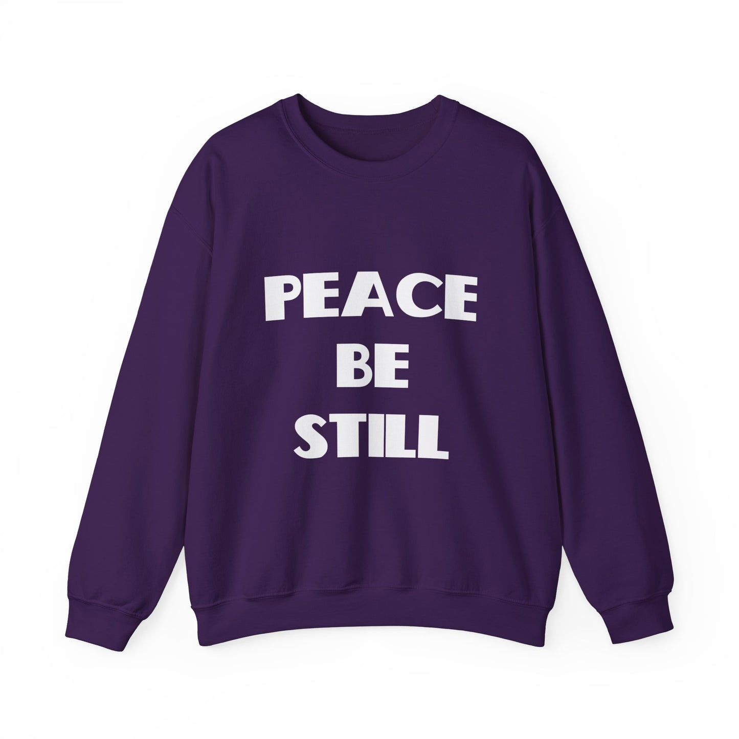 Peace Be Still Christian Sweatshirt, Christian Gifts, Christian Back To School Gifts, Trendy Christian Apparel