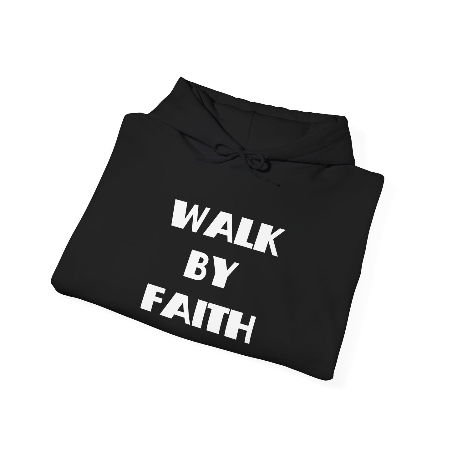 Walk By Faith Hoodie – Inspirational Christian Hoodie