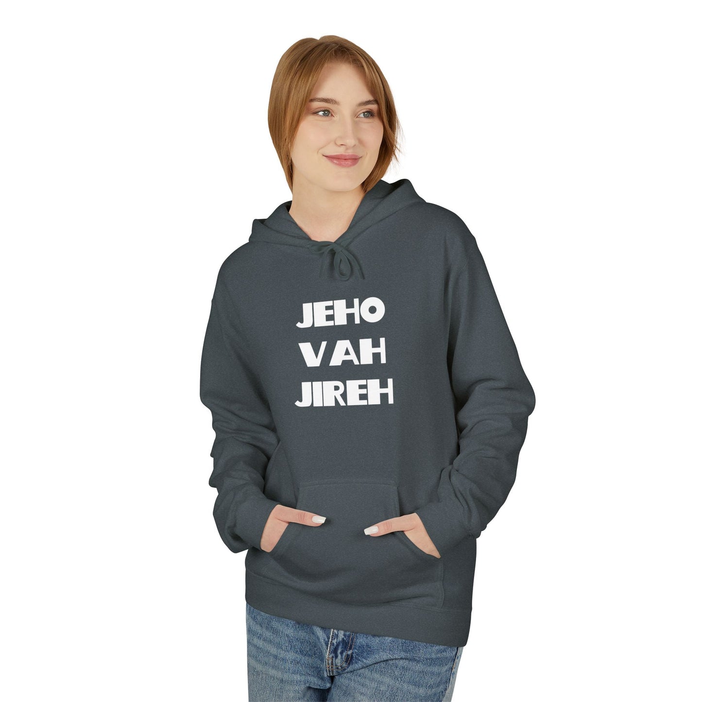 Jehovah Jireh Hoodie — Minimalist Christian Faith Pullover