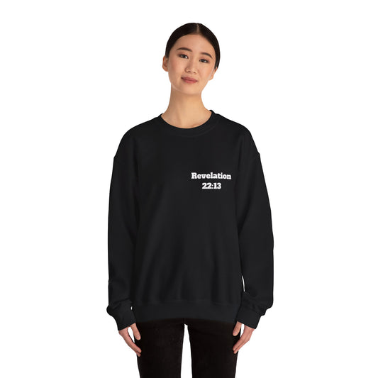 Revelation 22:13 Christian Sweatshirt, Christian Gifts, Christian Back To School Gifts, Church Outfits