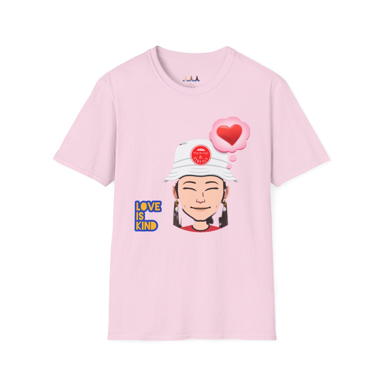Christian Bitmoji Cartoon Love Is Kind T-Shirt
