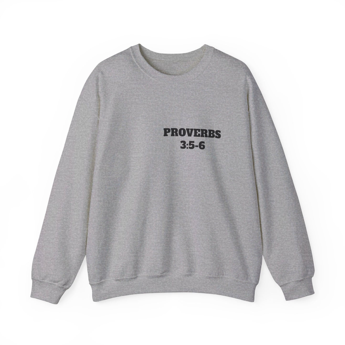 Proverbs 3:5-6 - Christian Clothing, Christian Shirts, Christian Sweatshirt, Christian Hoodie, Top Religious Shirts, Easter, Bible Shirts