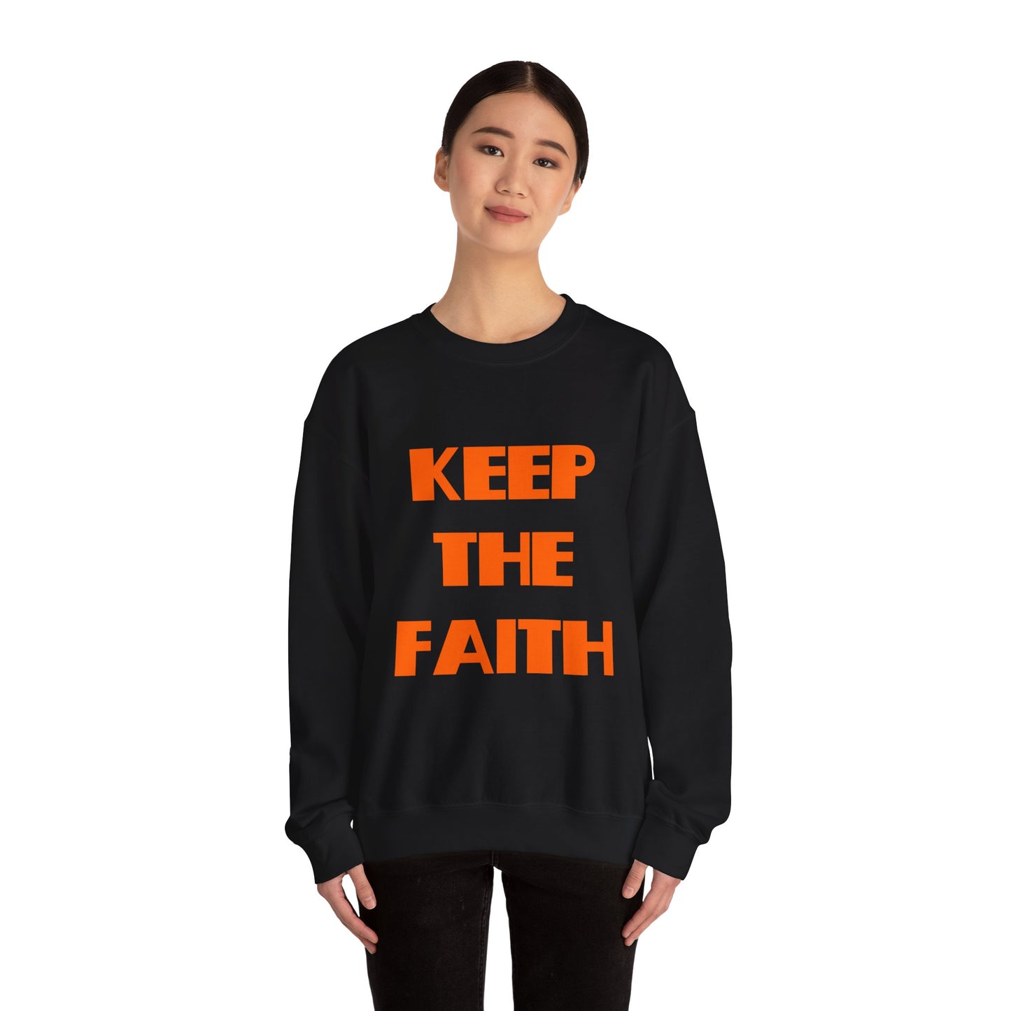 Keep The Faith (NYC Edition) Christian Sweatshirt, Christian Gifts, Christian Back To School Gifts, Trendy Christian Apparel