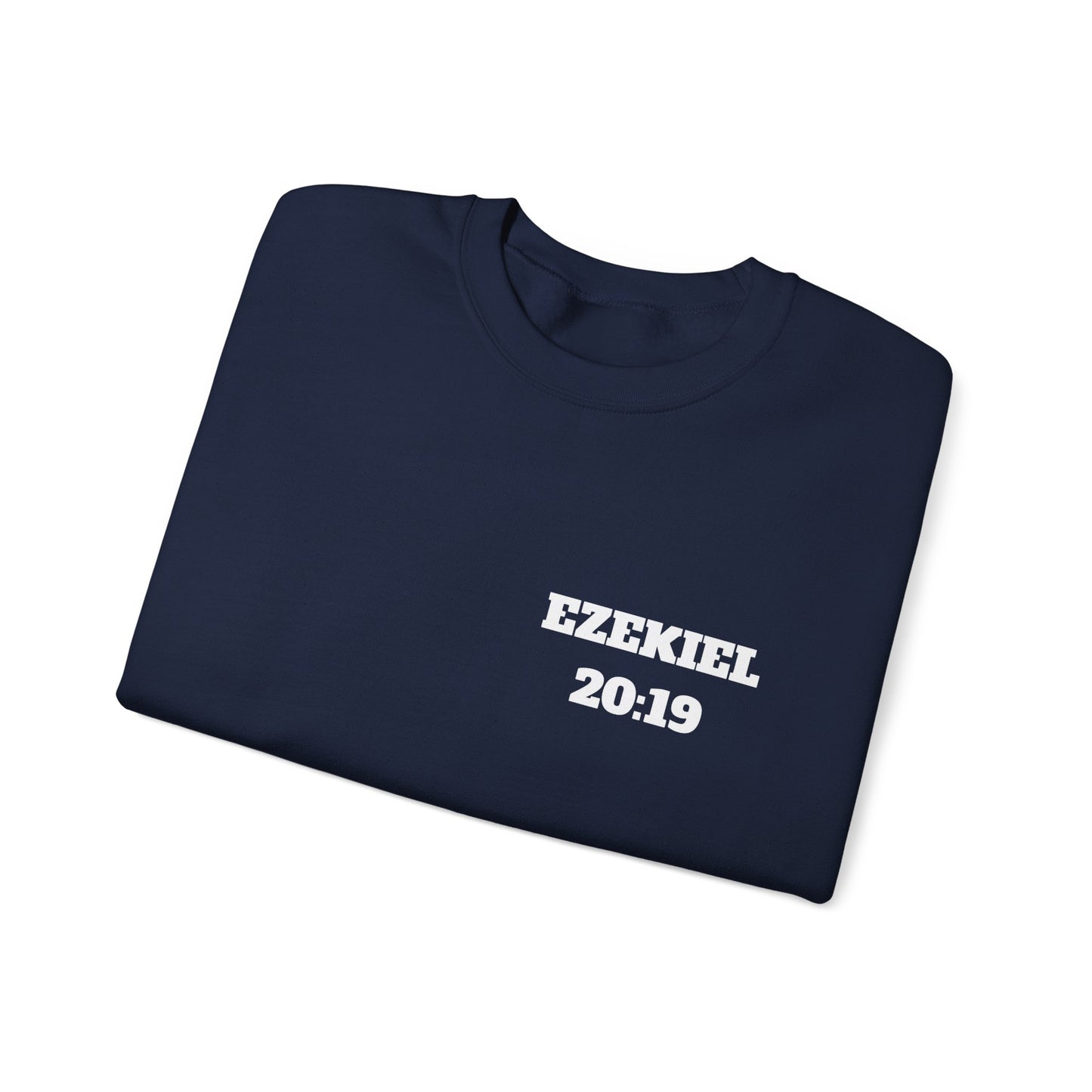 Ezekiel 20:19 Christian Sweatshirt, Christian Gifts, Christian Back To School Gifts, Church Outfits
