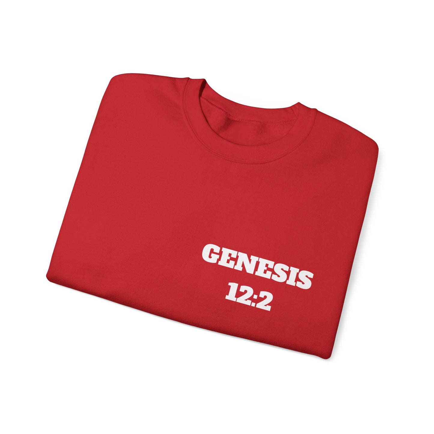Genesis 12:2 Christian Sweatshirt, Christian Gifts, Christian Back To School Gifts, Trendy Christian Apparel