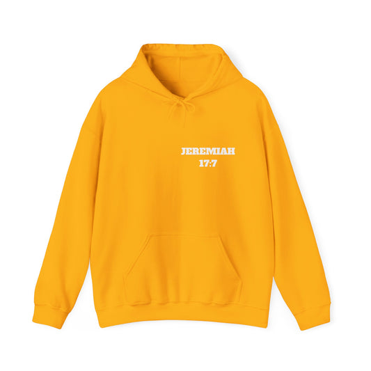 Jeremiah 17:7 Christian Hoodie, Christian Gifts, Christian Back To School Gifts, Trendy Christian Apparel