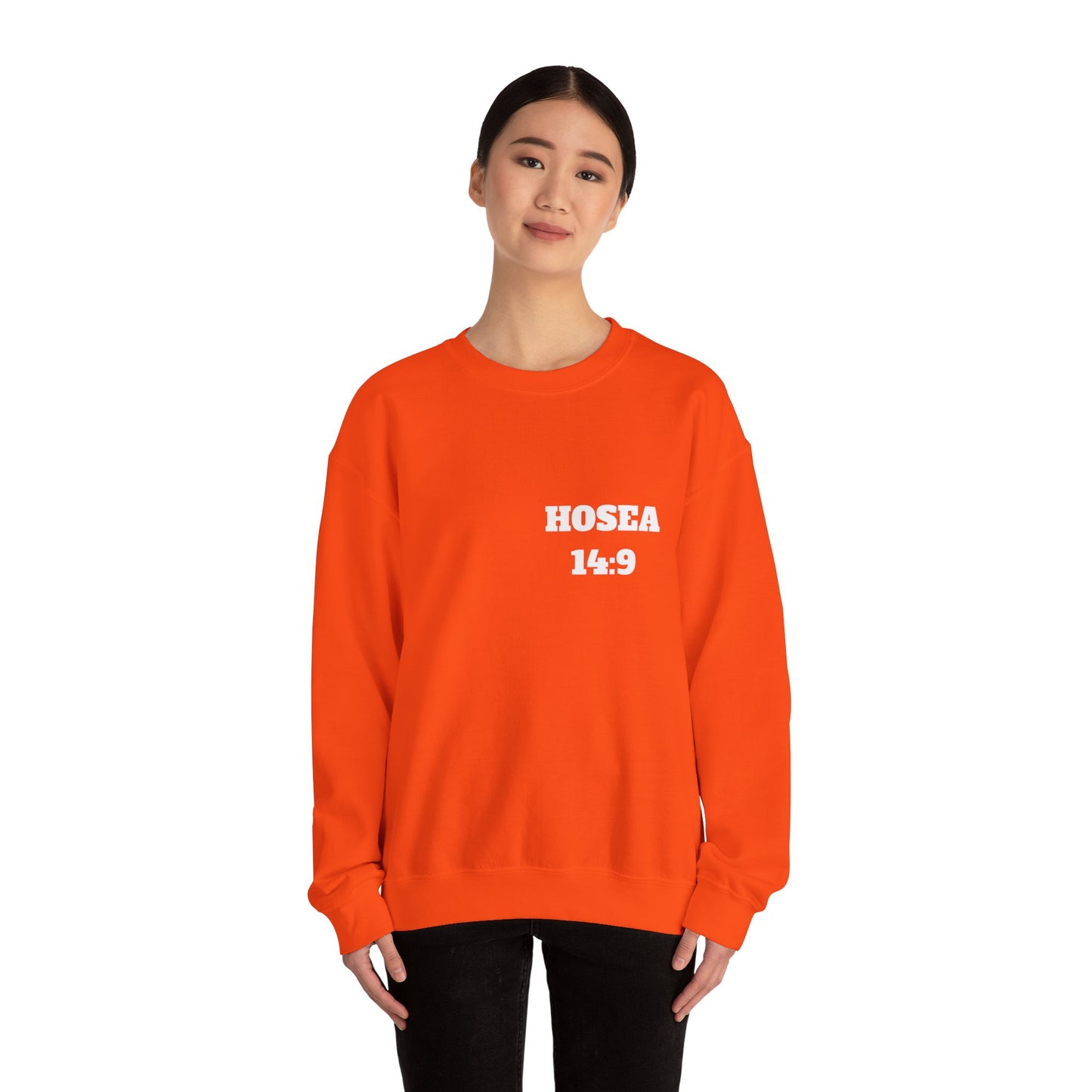 Hosea 14:9 Christian Sweatshirt, Christian Gifts, Christian Back To School Gifts, Church Outfits