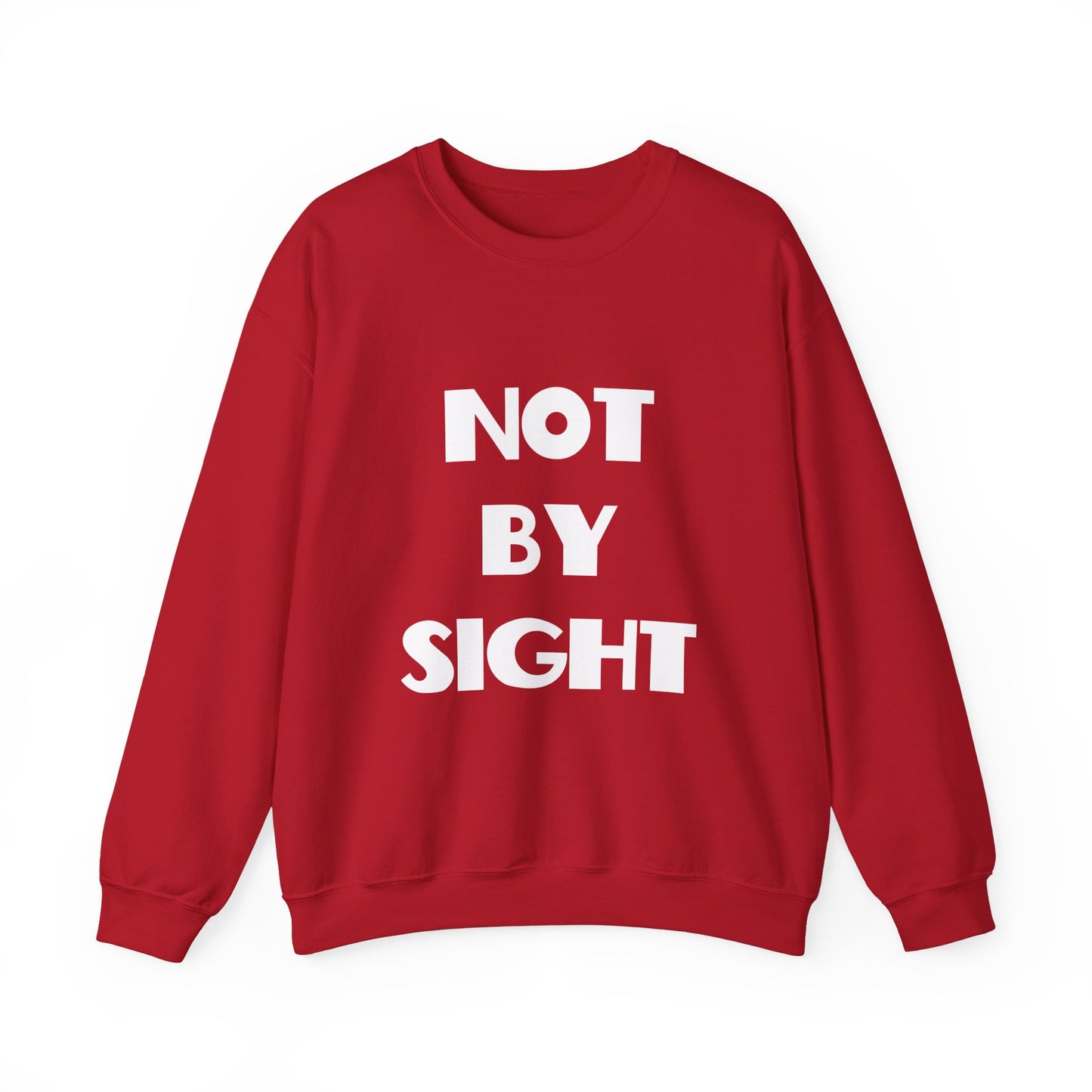 Not By Sight Christian Sweatshirt, Christian Gifts, Christian Back To School Gifts, Church Outfits