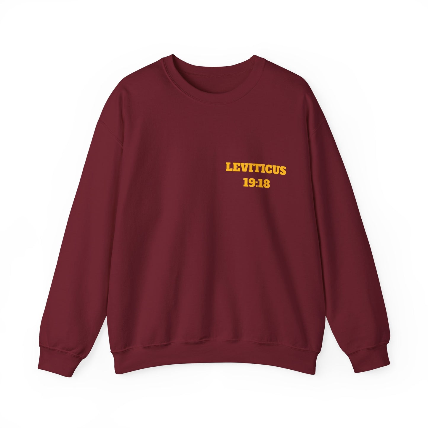 Leviticus 19:18 Christian Sweatshirt, Christian Gifts, Christian Back To School Gifts, Trendy Christian Apparel