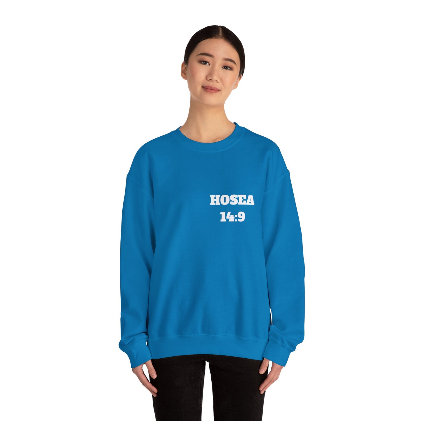 Hosea 14:9 Christian Sweatshirt, Christian Gifts, Christian Back To School Gifts, Church Outfits