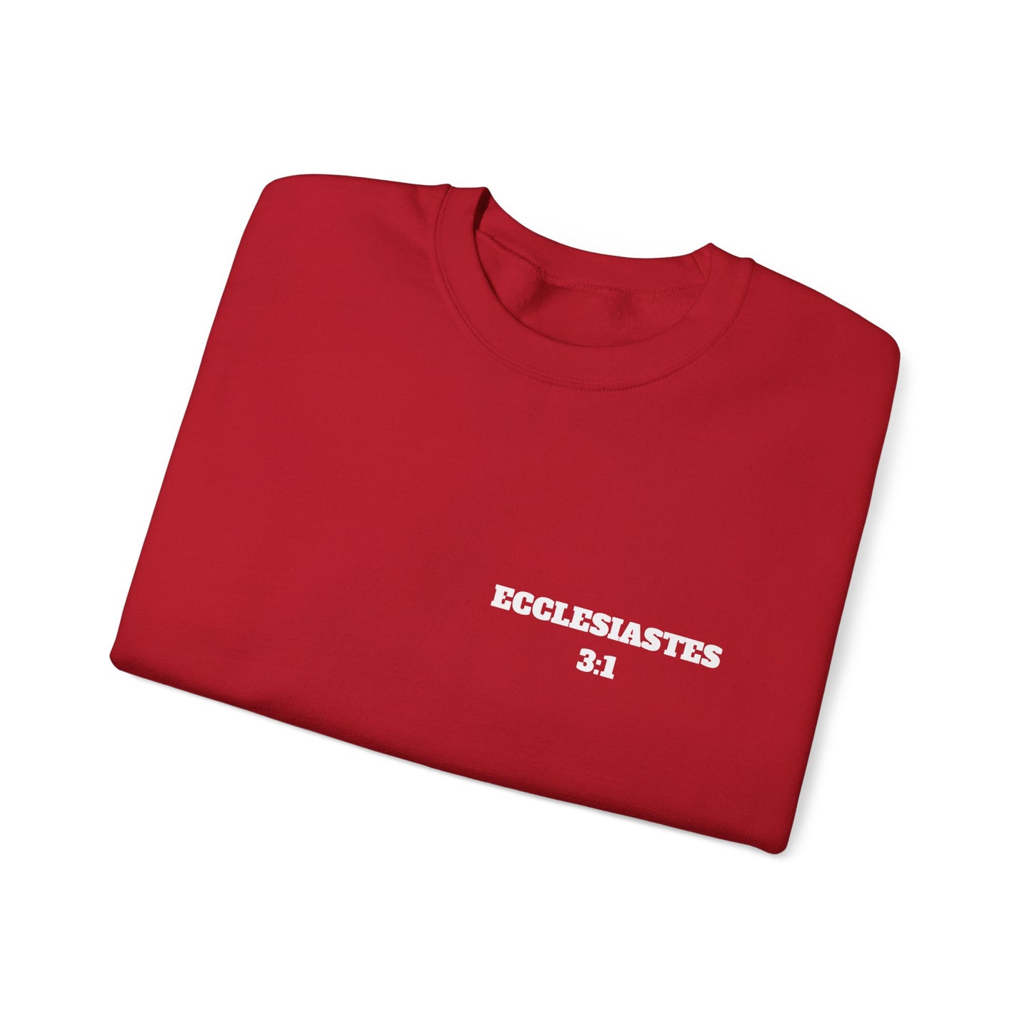 Ecclesiastes 3:1 Christian Sweatshirt, Christian Gifts, Christian Back To School Gifts, Church Outfits