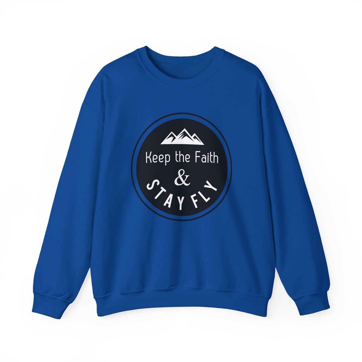Keep The Faith & Stay Fly Christian Clothing, Christian Shirts, Christian Sweatshirt, Christian Hoodie, Top Religious Shirts, Bible Shirts