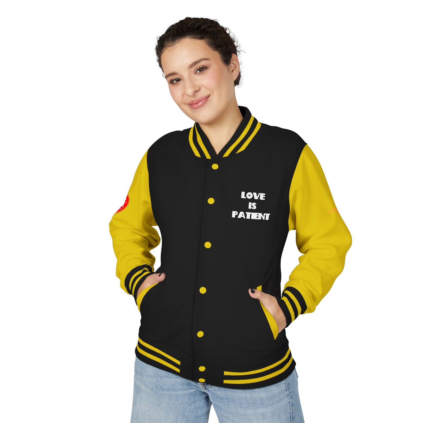 Love Is Kind Letterman Jacket, Christian Letterman Jacket, Christian Streetwear
