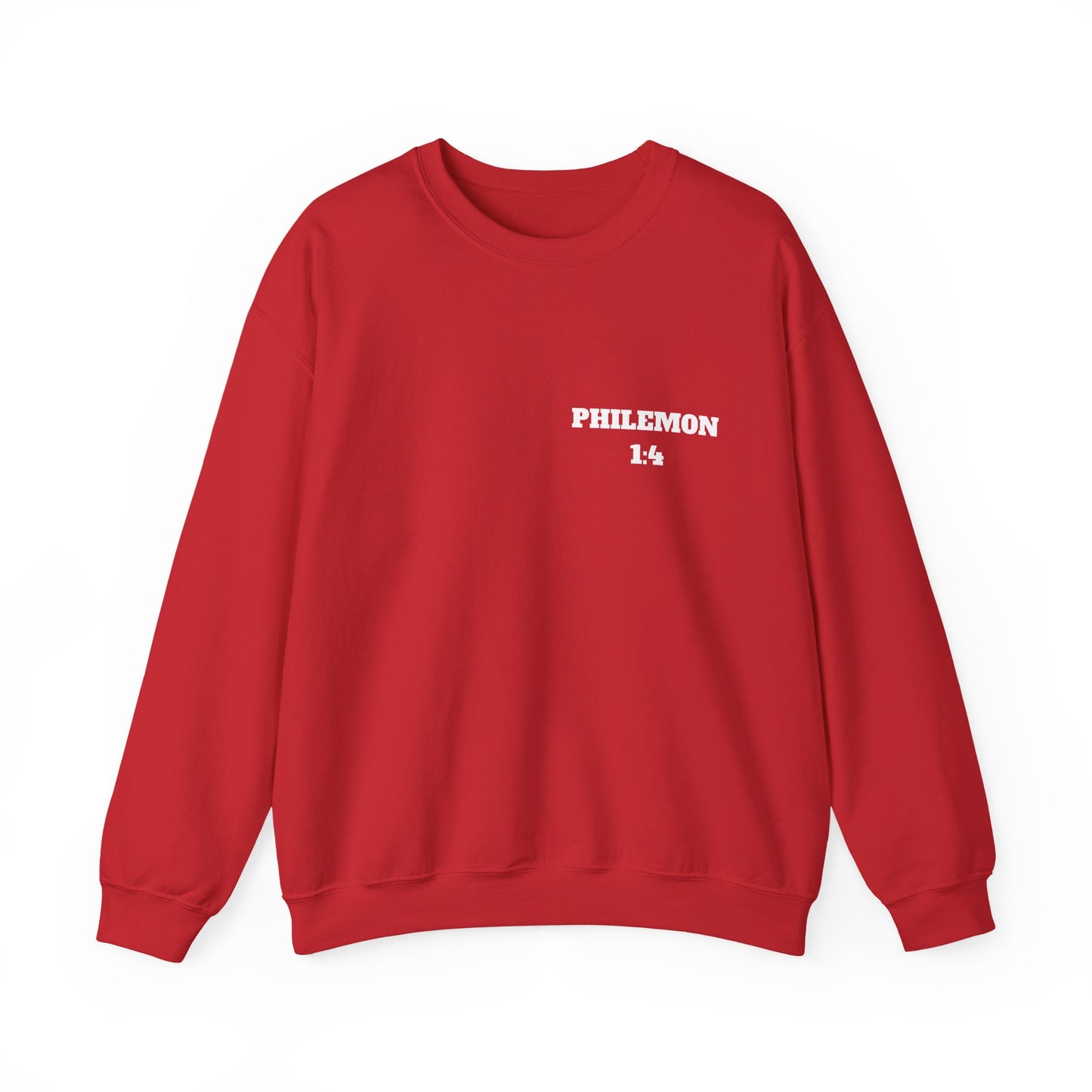 Copy of Philemon 1:4 Bible Verse Sweatshirt, Faith Based Clothing, Church Shirts, Christian Apparel, Trendy Christian Clothing