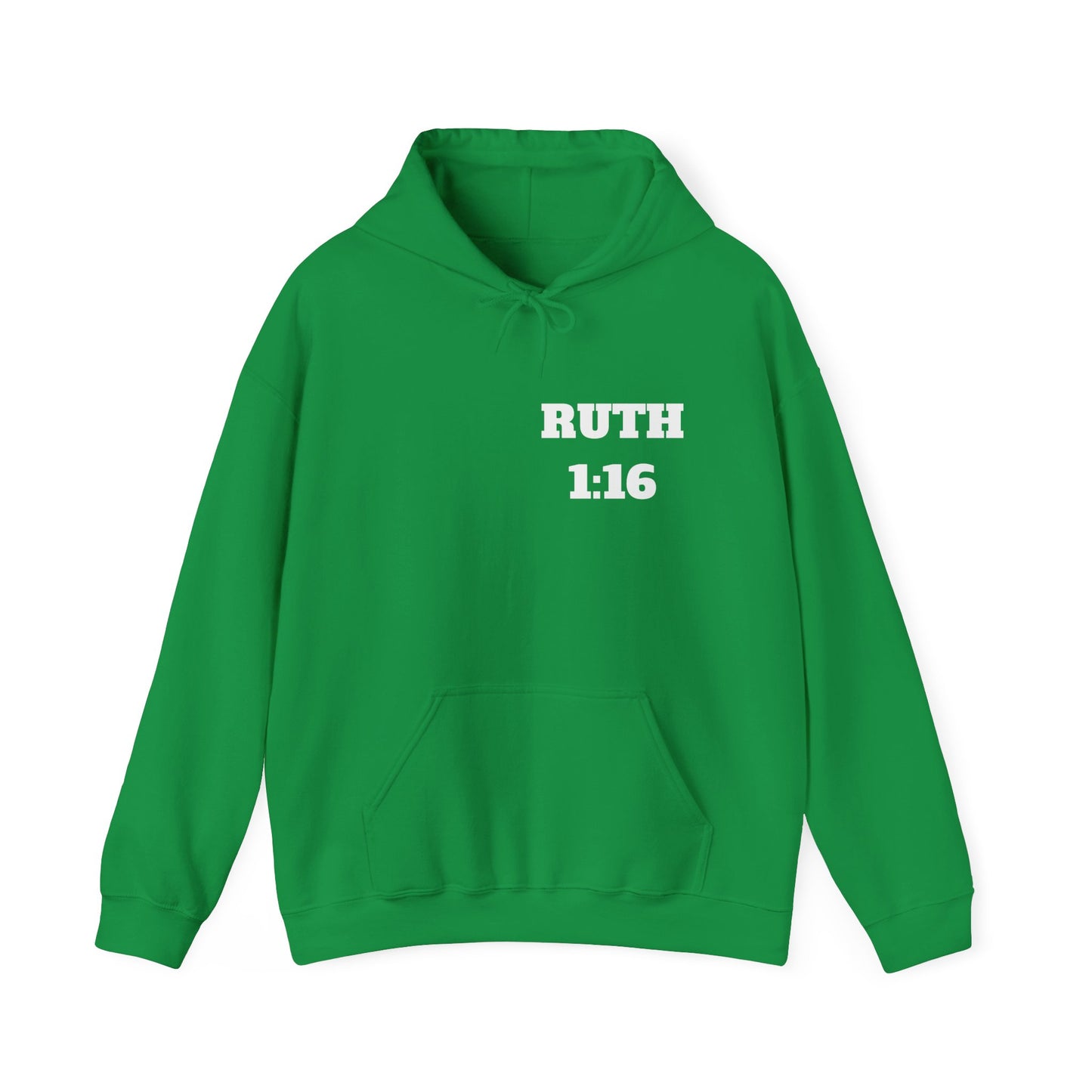 Ruth 1:16 Christian Hoodie, Christian Gifts, Christian Back To School Gifts, Trendy Christian Apparel