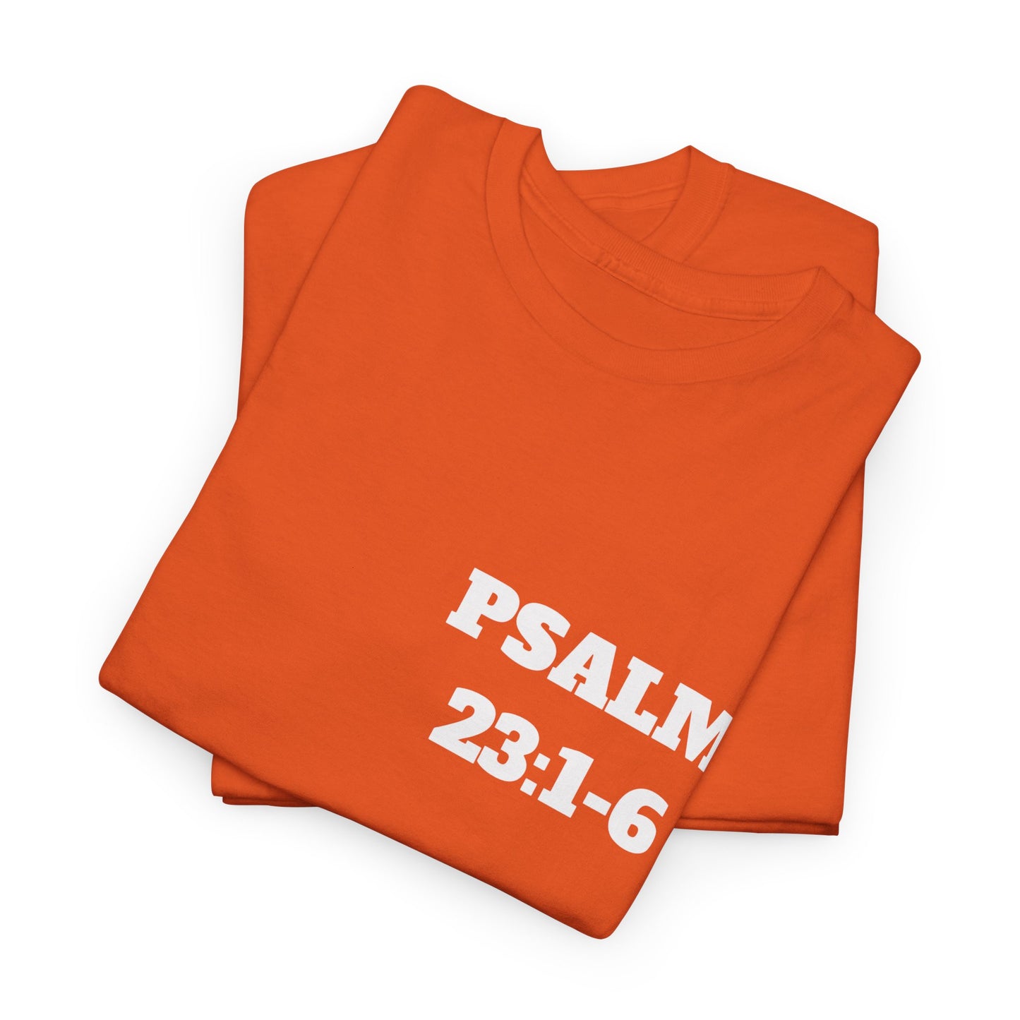 Psalm 23:1-6 Christian T-Shirt, Christian Gifts, Christian Back To School Gifts, Trendy Christian Apparel