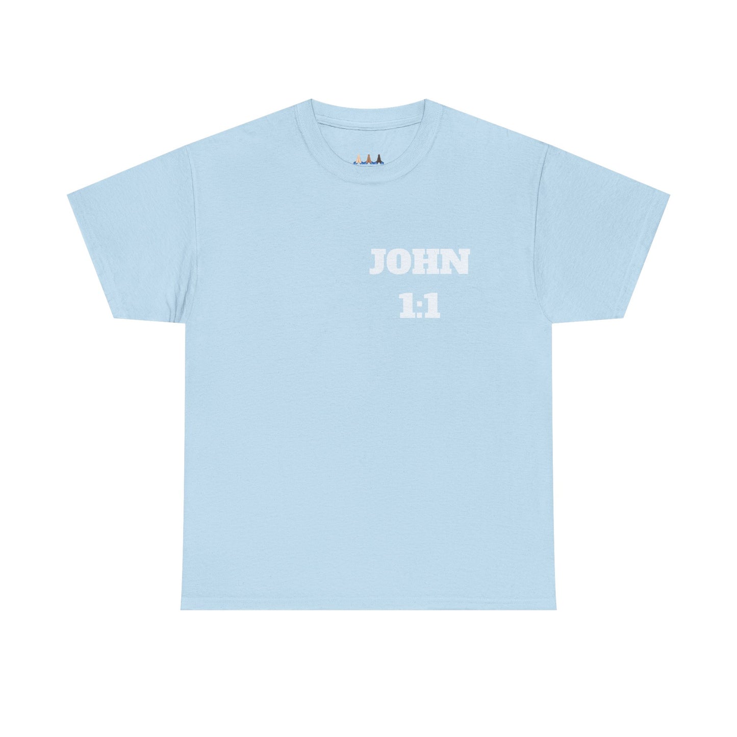 John 1:1 Bible Verse Shirt, Faith Based Clothing, Church Shirts, Christian Apparel, Trendy Christian Clothing