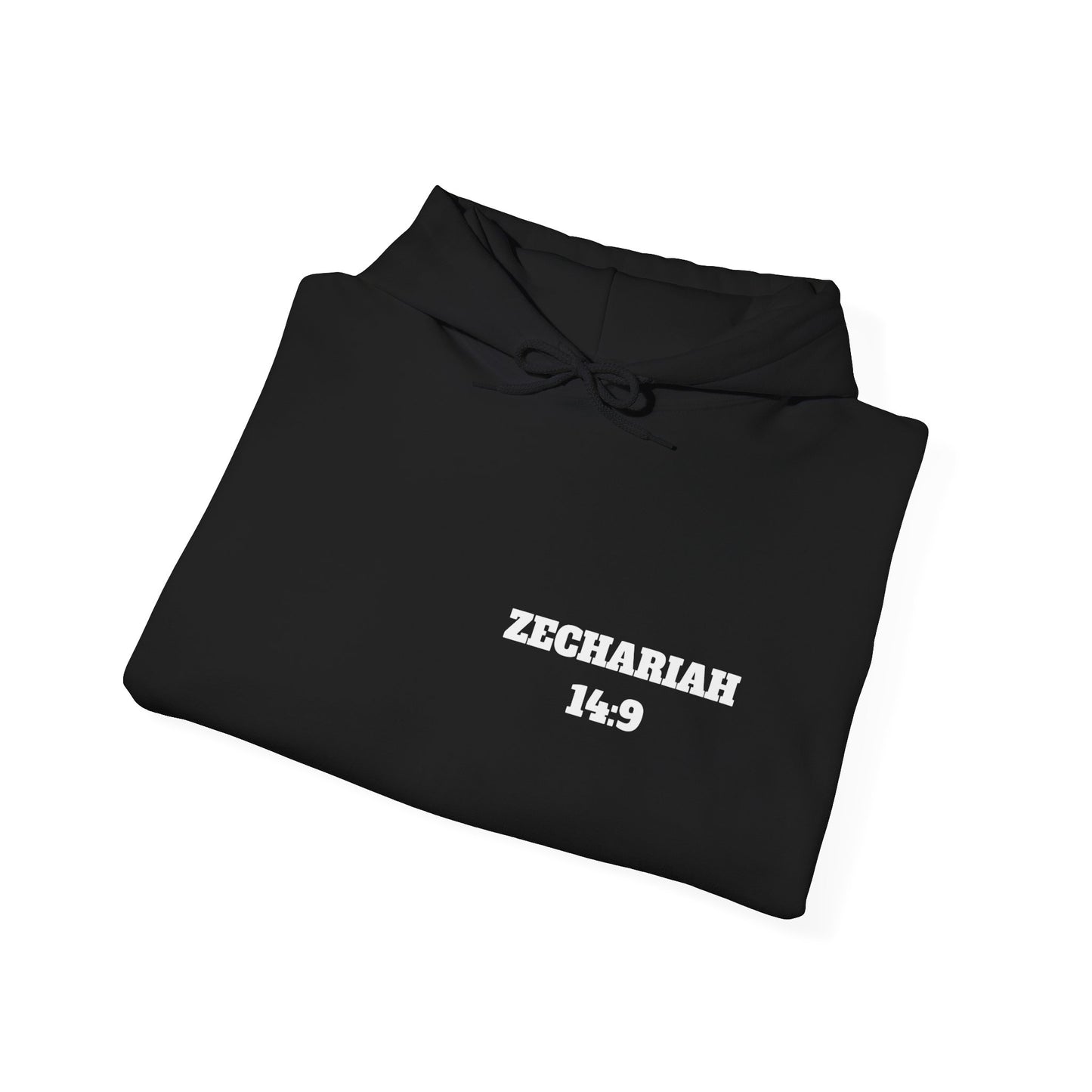 Zechariah 14:9 Christian Hoodie, Christian Gifts, Christian Back To School Gifts, Trendy Christian Apparel