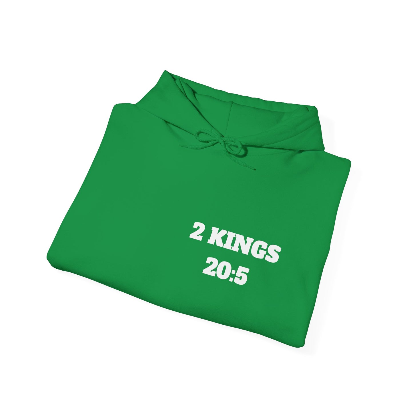 2 Kings 20:5 Christian Hoodie, Christian Gifts, Christian Back To School Gifts, Trendy Christian Apparel