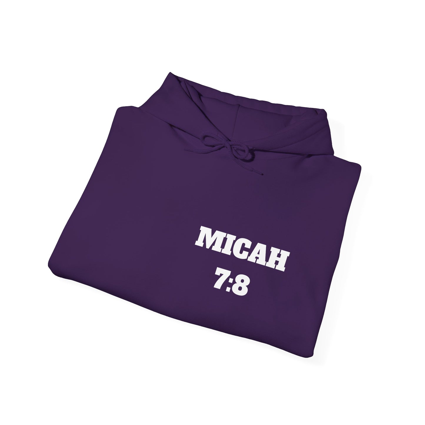 Micah 7:8 Christian Hoodie, Christian Gifts, Christian Back To School Gifts, Trendy Christian Apparel