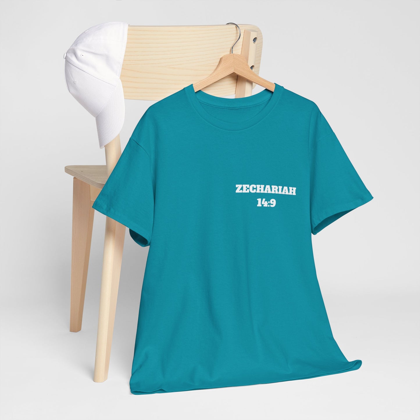 Zechariah 14:9 Christian T-Shirt, Christian Gifts, Christian Back To School Gifts, Trendy Christian Apparel