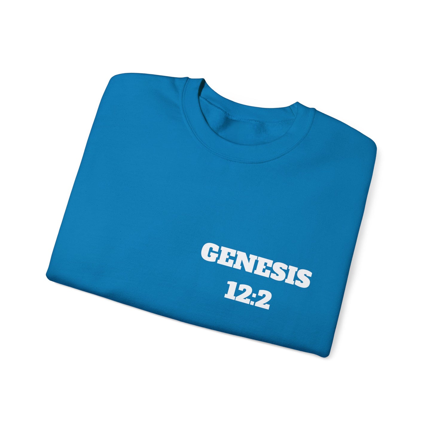 Genesis 12:2 Christian Sweatshirt, Christian Gifts, Christian Back To School Gifts, Trendy Christian Apparel