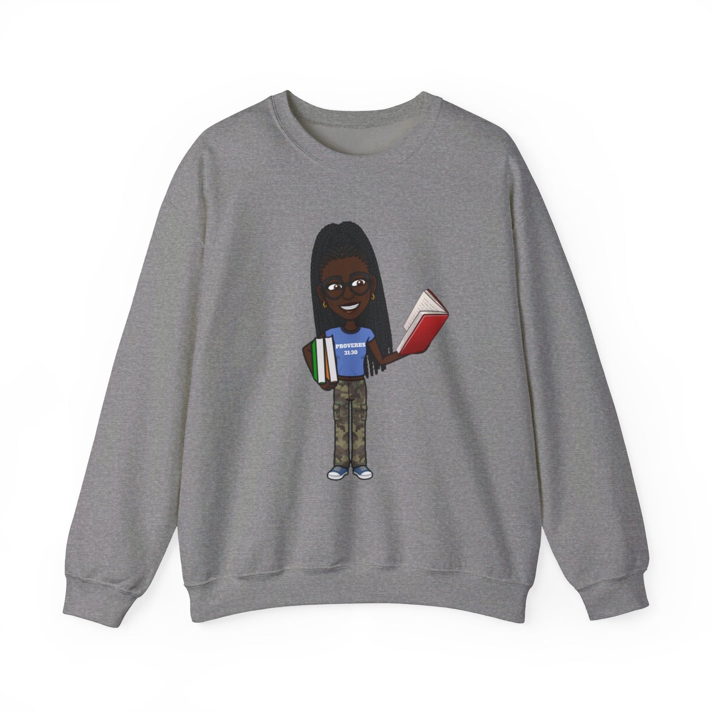 Proverbs 31 Bitmoji Character Sweatshirt