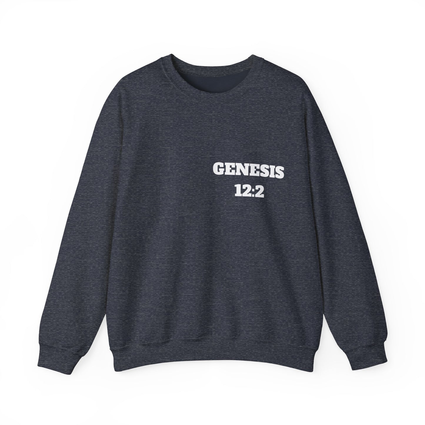 Genesis 12:2 Christian Sweatshirt, Christian Gifts, Christian Back To School Gifts, Trendy Christian Apparel
