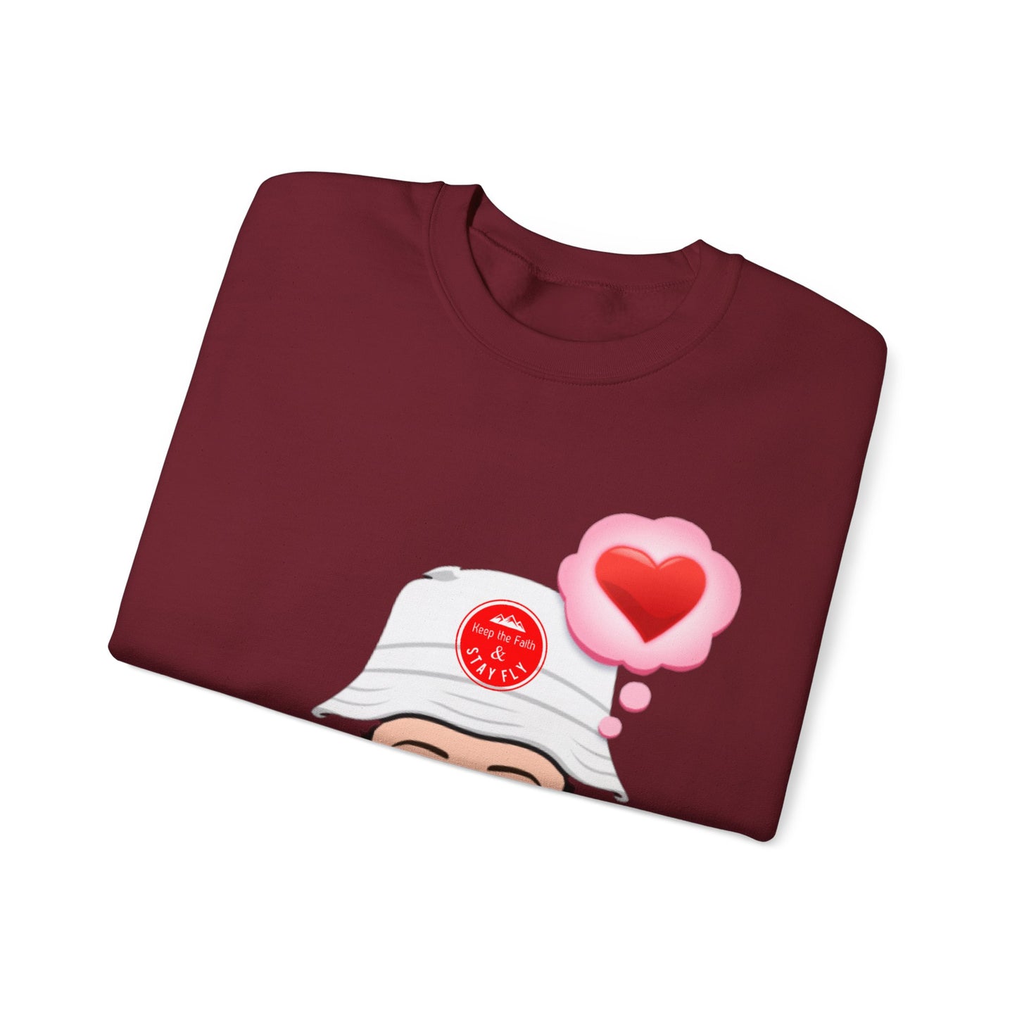 Love Is Kind Women's Christian Emoji Sweatshirt