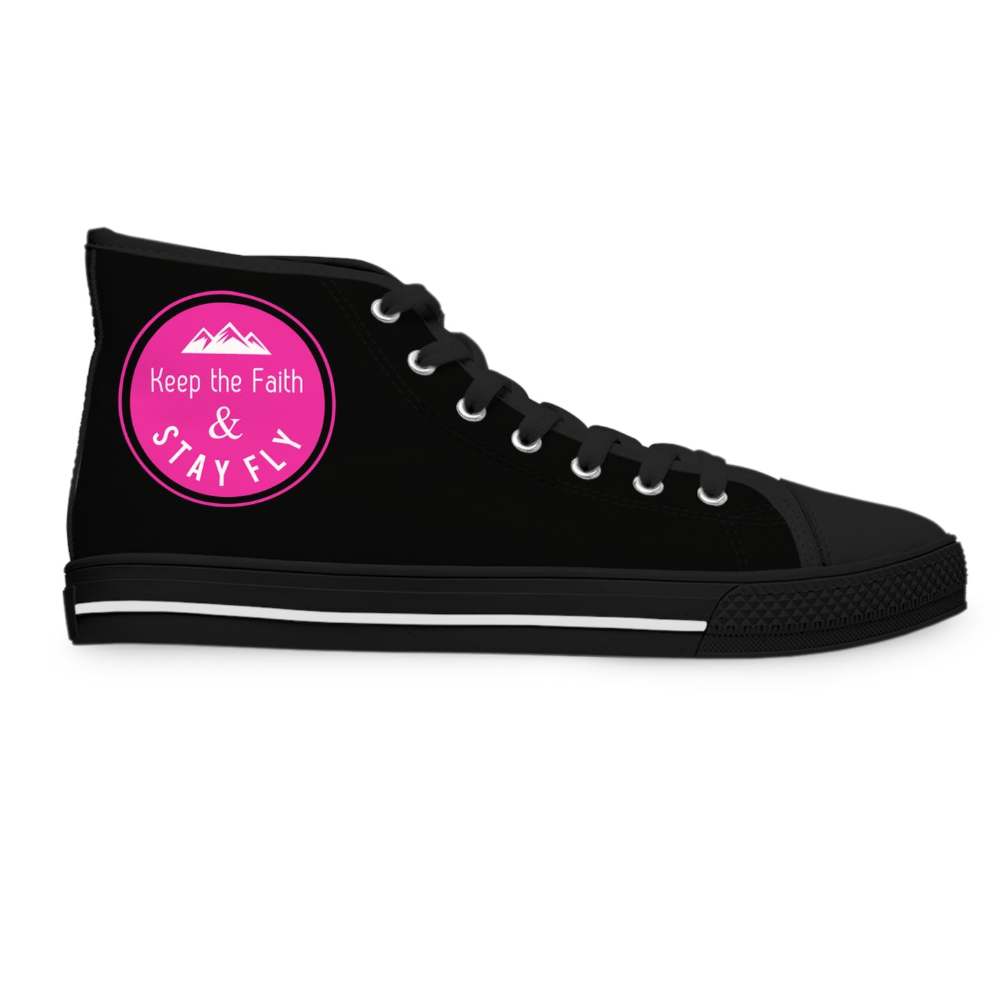 Keep The Faith & Stay Fly Christian Women's Sneakers