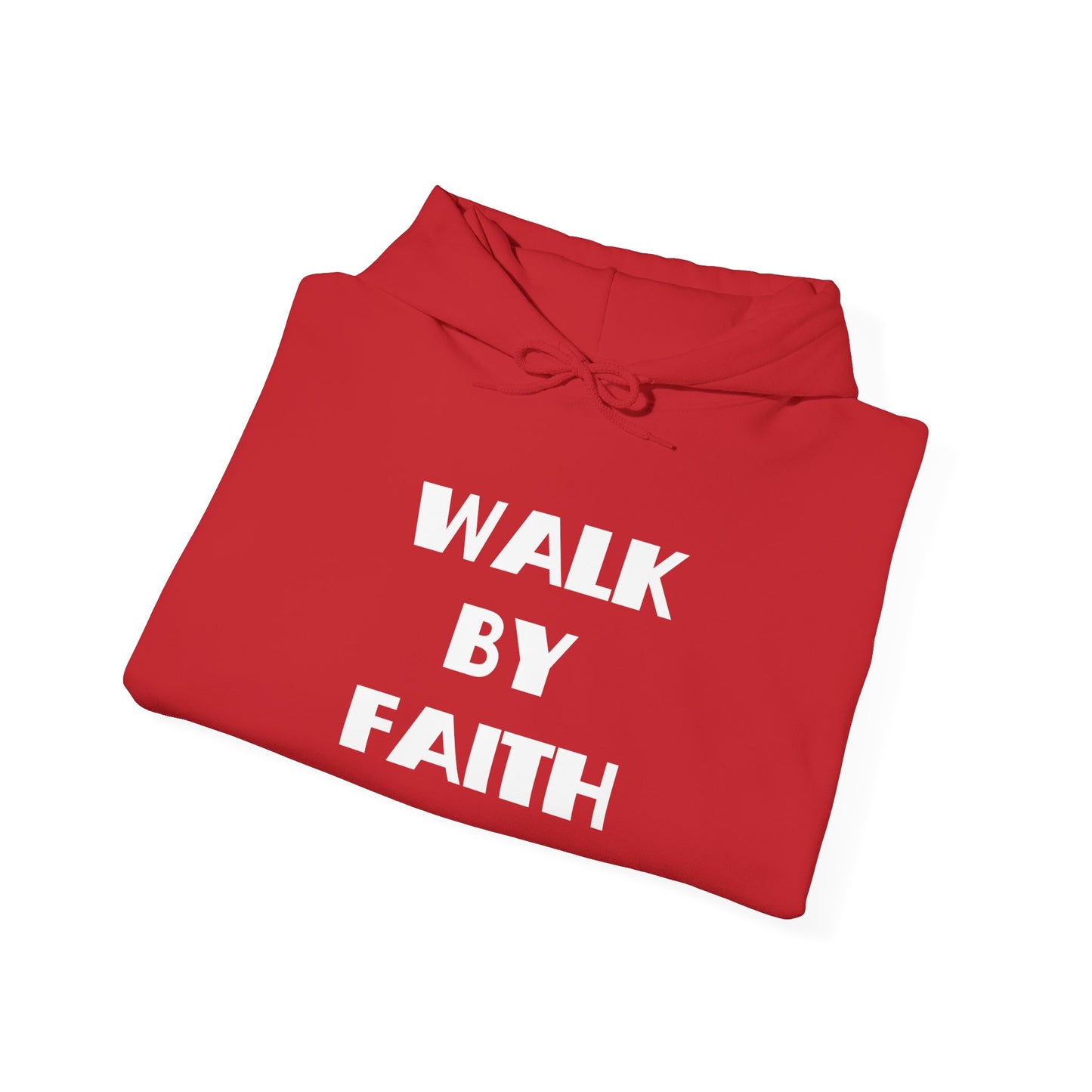 Walk By Faith Hoodie – Inspirational Christian Hoodie