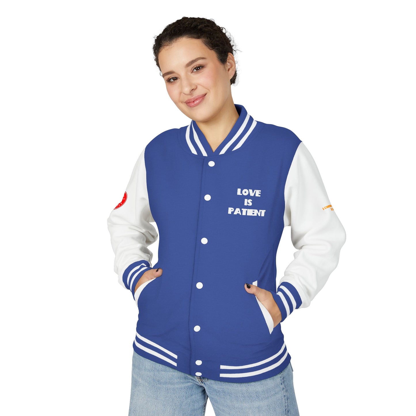 Love Is Kind Letterman Jacket, Christian Letterman Jacket, Christian Streetwear