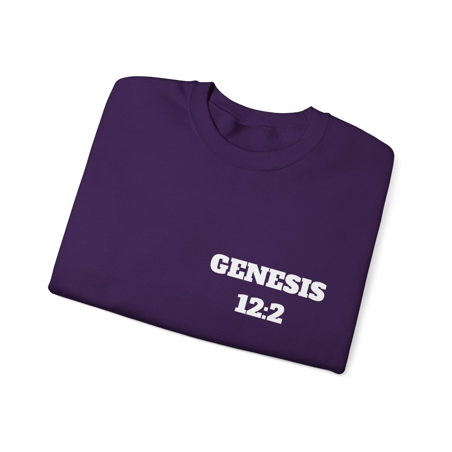 Genesis 12:2 Christian Sweatshirt, Christian Gifts, Christian Back To School Gifts, Trendy Christian Apparel