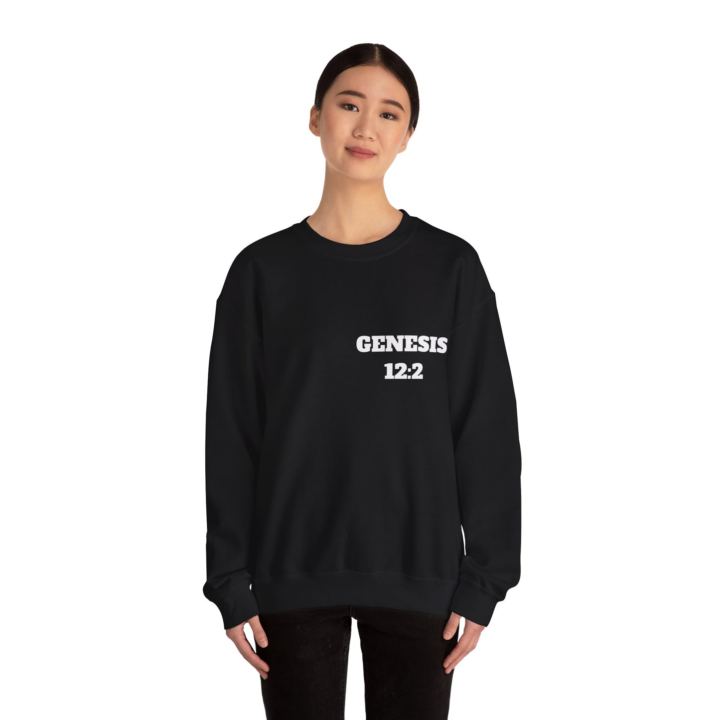 Genesis 12:2 Christian Sweatshirt, Christian Gifts, Christian Back To School Gifts, Trendy Christian Apparel