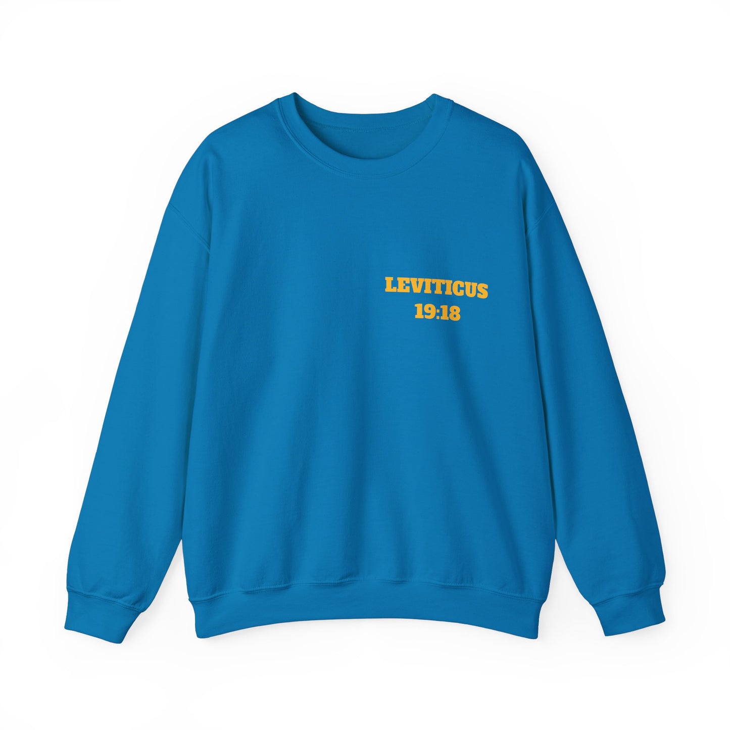 Leviticus 19:18 Christian Sweatshirt, Christian Gifts, Christian Back To School Gifts, Trendy Christian Apparel