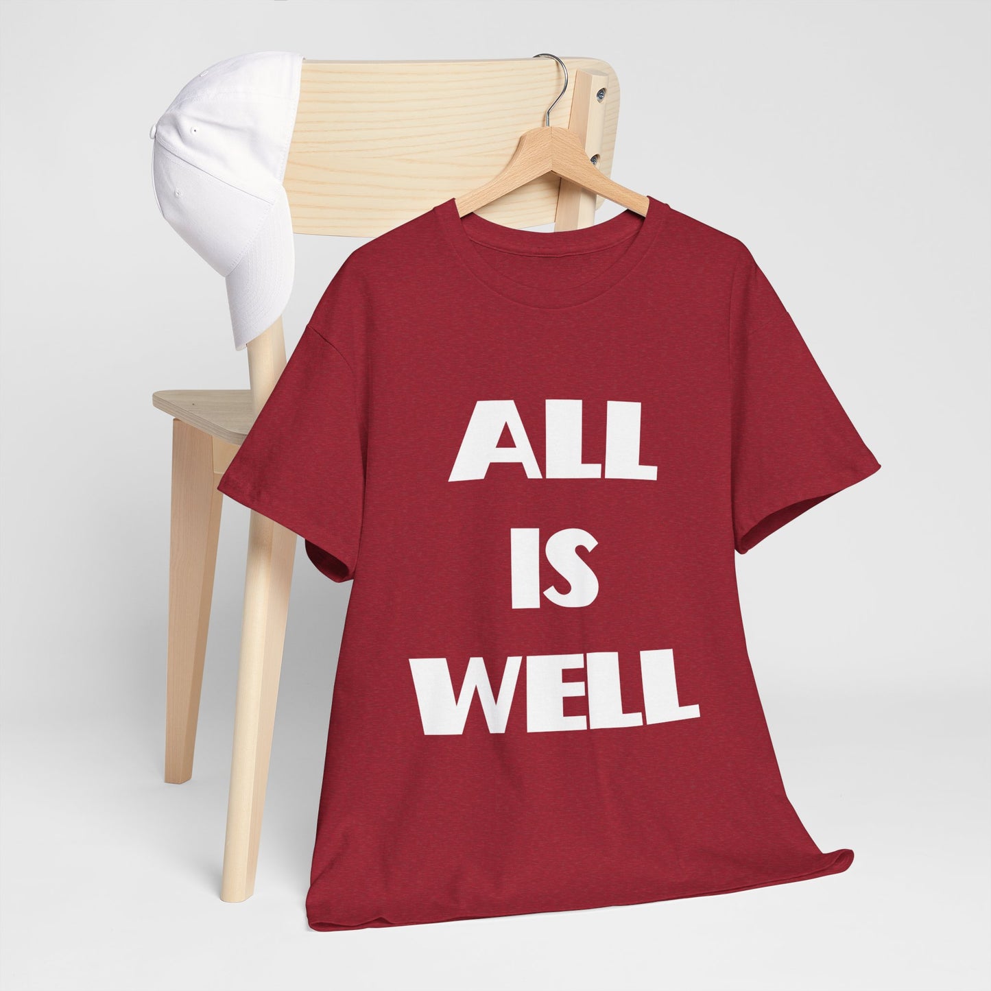 All Is Well Christian T-Shirts, Christian Gifts, Christian Back To School Gifts, Church Outfits