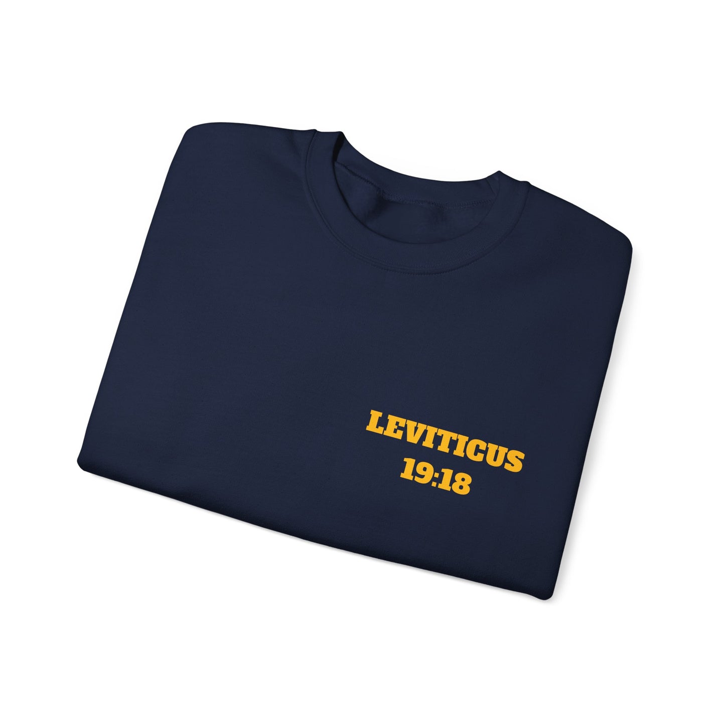 Leviticus 19:18 Christian Sweatshirt, Christian Gifts, Christian Back To School Gifts, Trendy Christian Apparel