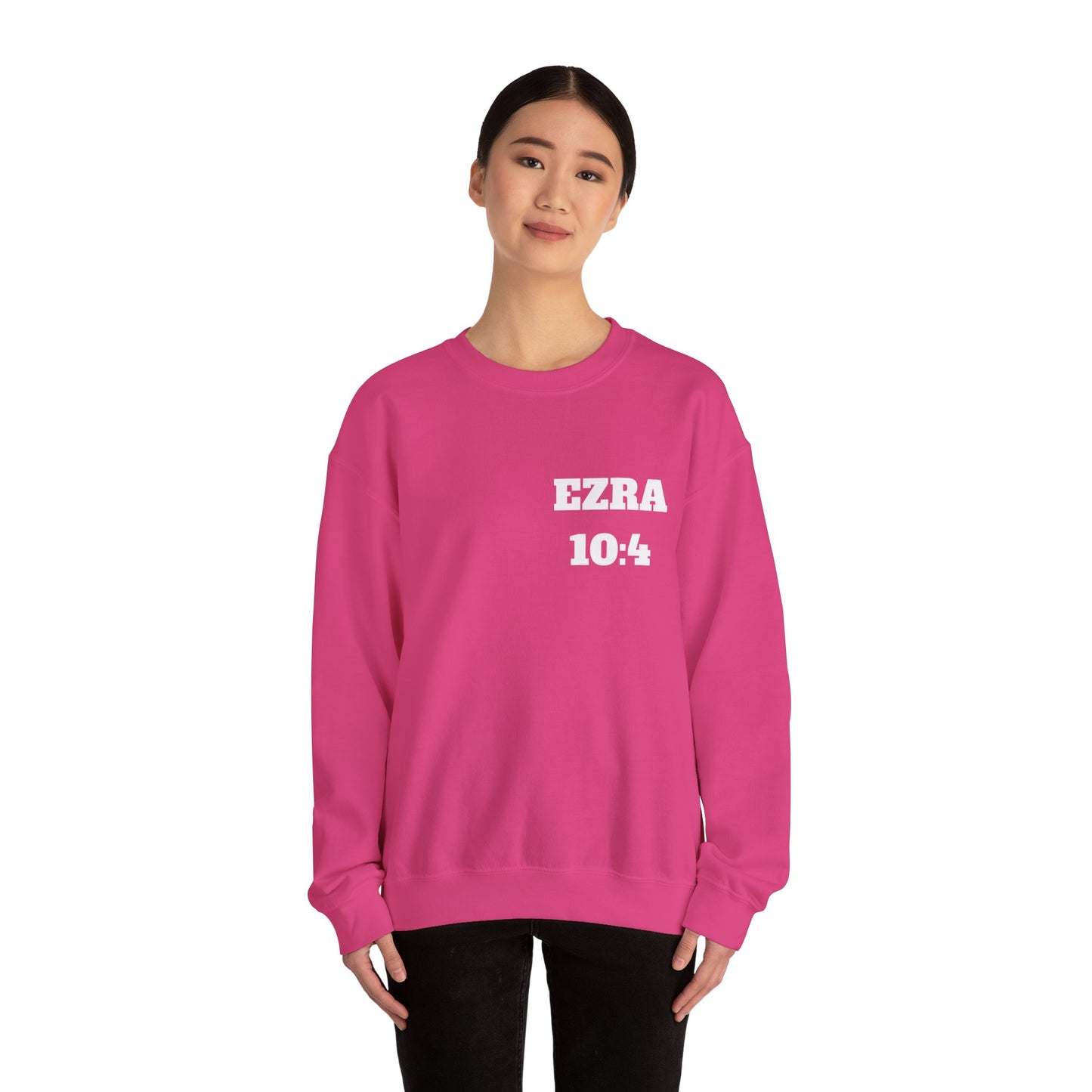 Ezra 10:4 Christian Sweatshirt, Christian Gifts, Christian Back To School Gifts, Church Outfits