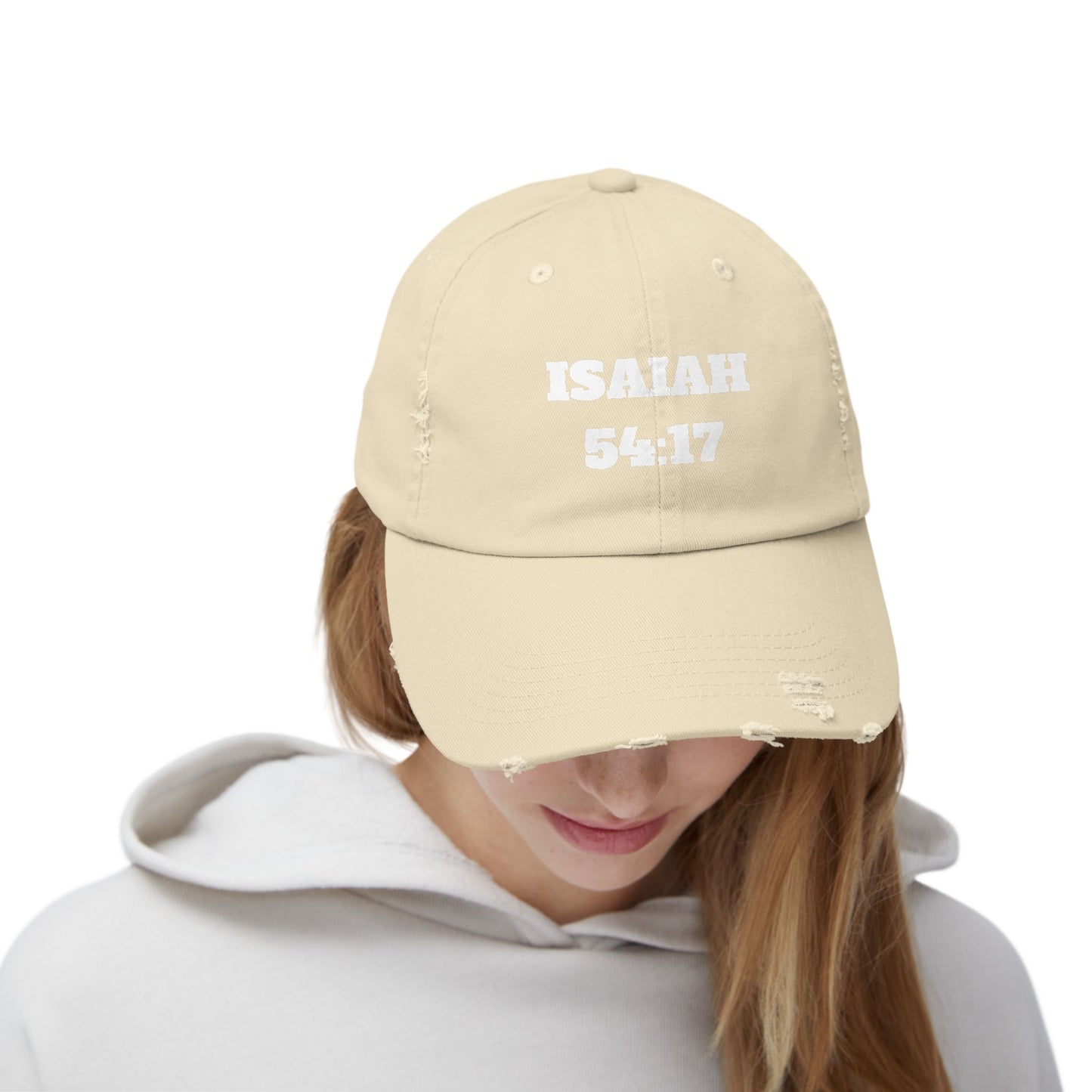 Isaiah 54:17 Christian Dad Hat, Christian Caps, Church Hats For Women, Mens Christian Hats, Spring Clothing, Christian Gifts, Distressed Cap