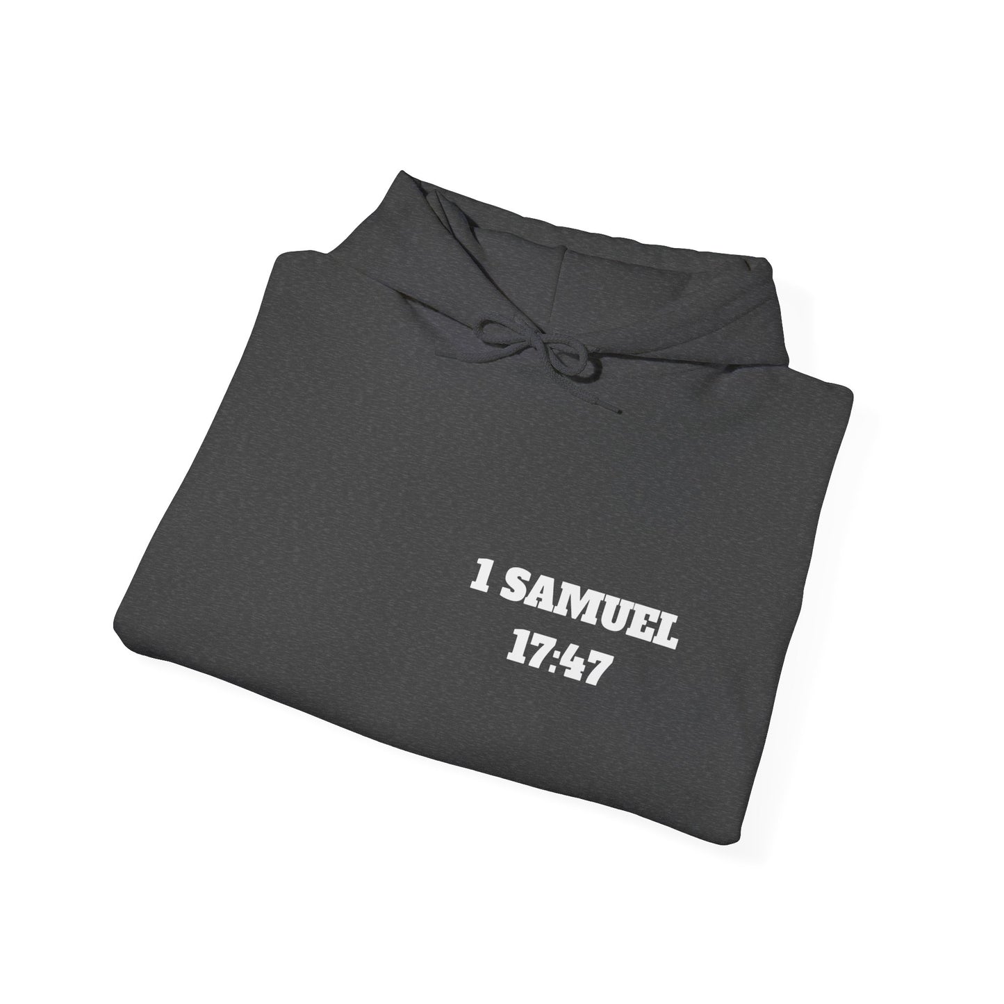1 Samuel 17:47 Christian Hoodie, Christian Gifts, Christian Back To School Gifts, Trendy Christian Apparel