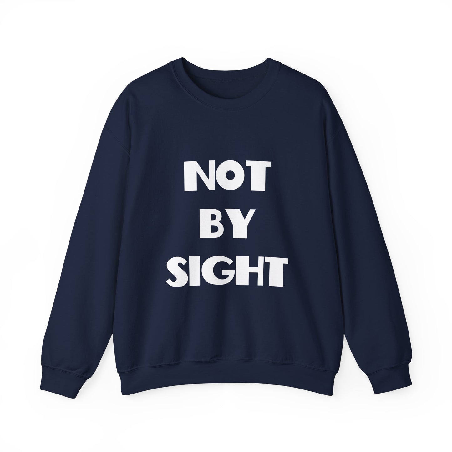 Not By Sight Christian Sweatshirt, Christian Gifts, Christian Back To School Gifts, Church Outfits