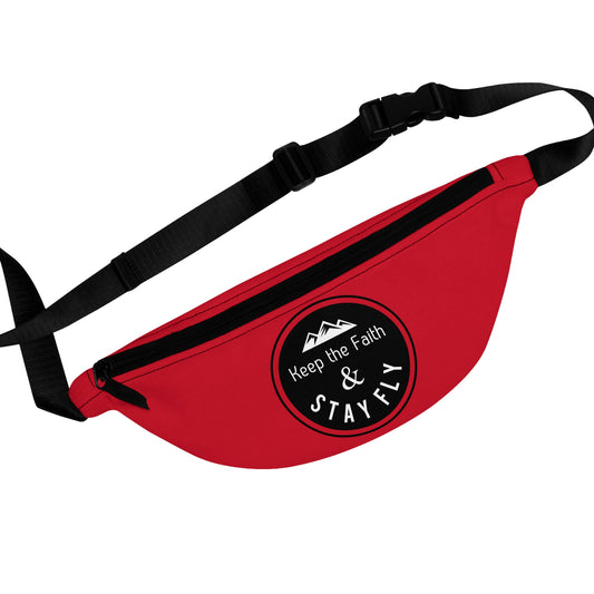 Keep The Faith & Stay Fly Christian Fanny Pack, Christian Accessories, Christian Gifts, Christian Back To School Gifts, Trendy Christian Apparel