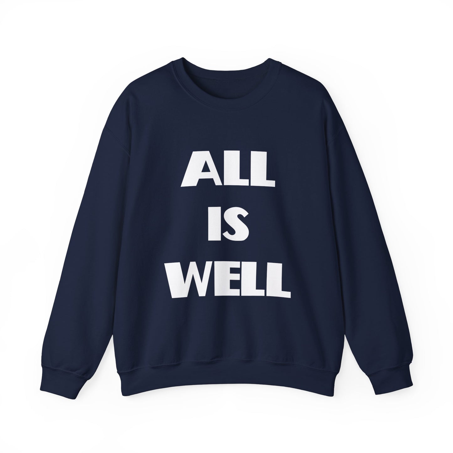 All Is Well Christian Sweatshirt, Christian Gifts, Christian Back To School Gifts, Church Outfits