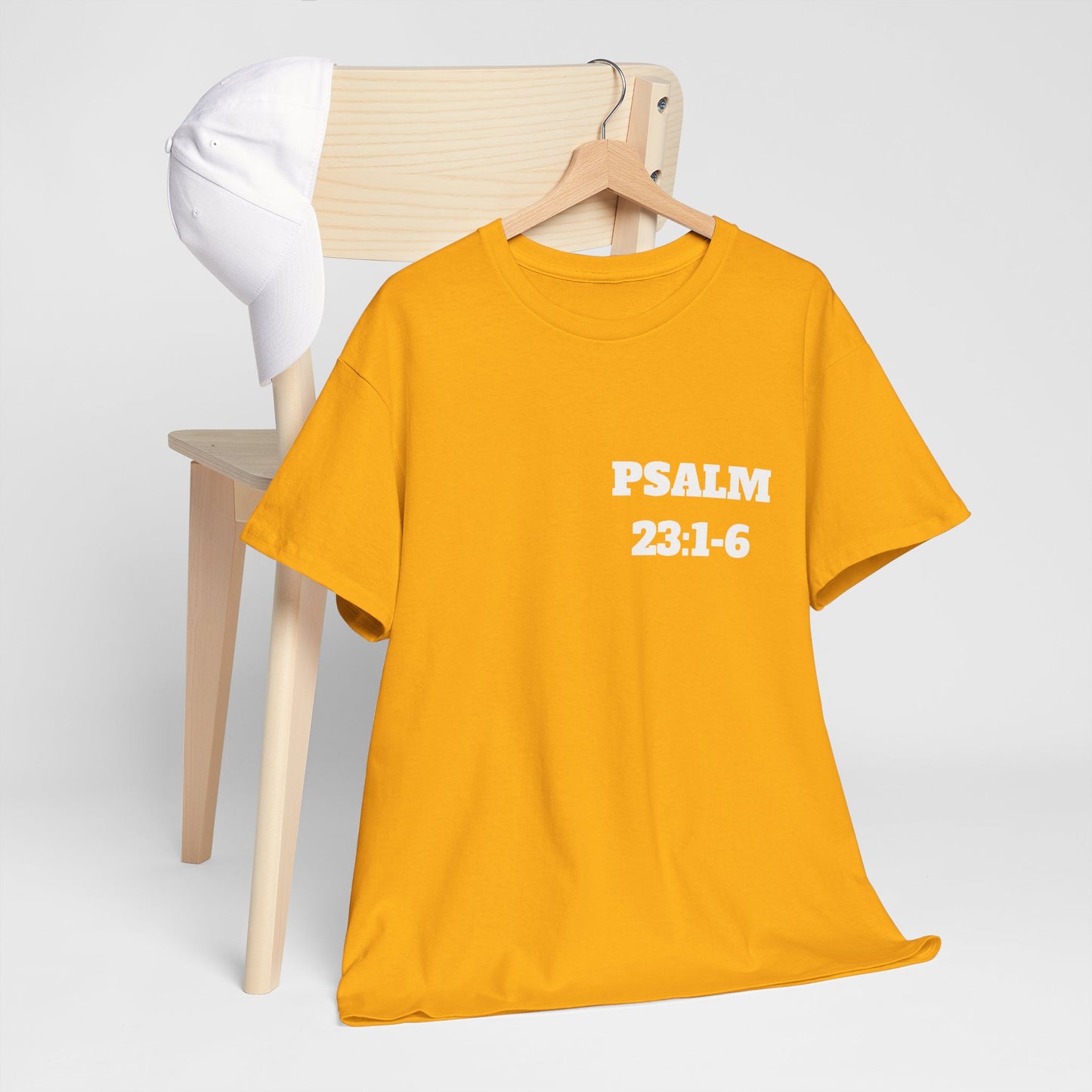 Psalm 23:1-6 Christian T-Shirt, Christian Gifts, Christian Back To School Gifts, Trendy Christian Apparel
