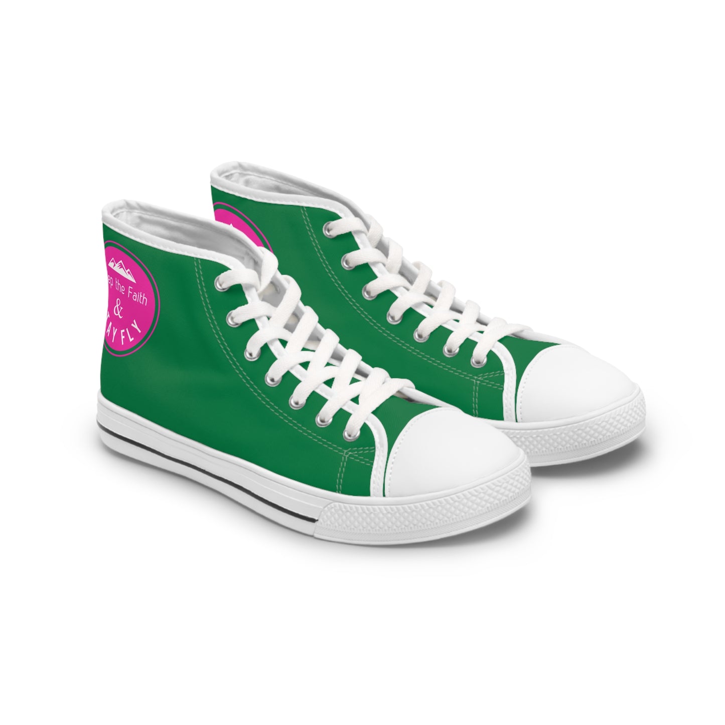 Keep The Faith & Stay Fly Christian Women's Sneakers