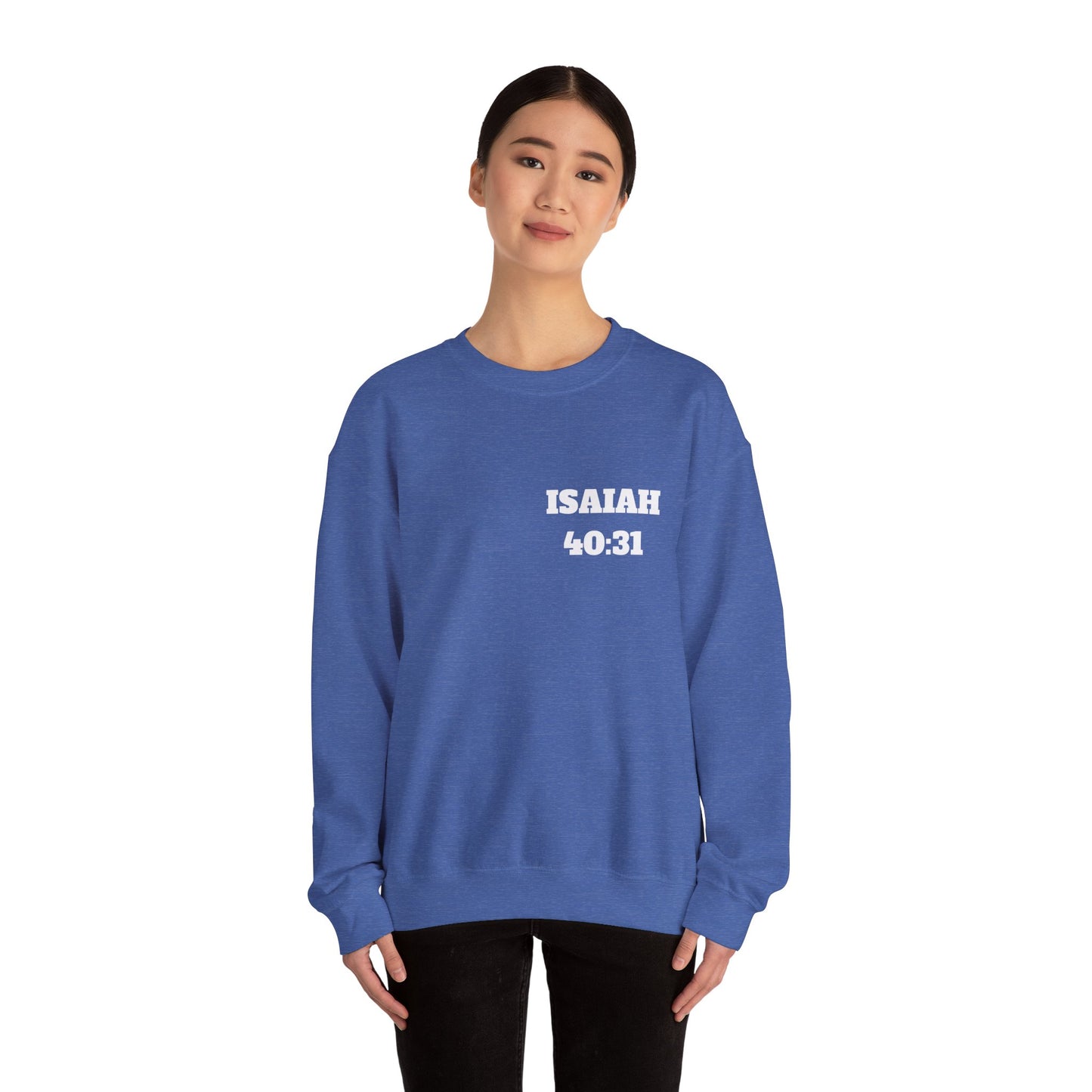 Isaiah 40:31 Christian Sweatshirt, Christian Gifts, Christian Back To School Gifts, Church Outfits