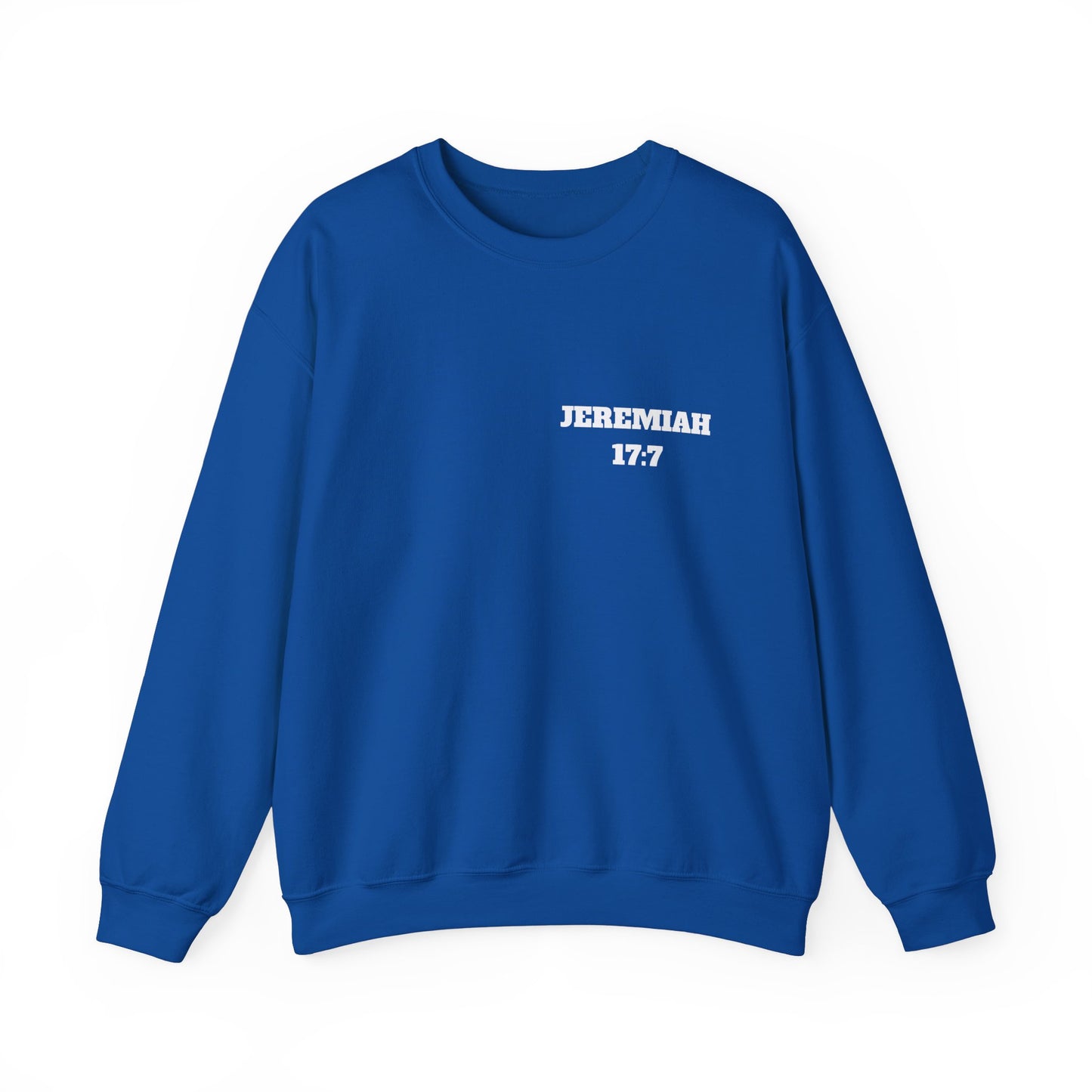 Jeremiah 17:7 Christian Sweatshirt, Christian Gifts, Christian Back To School Gifts, Church Outfits