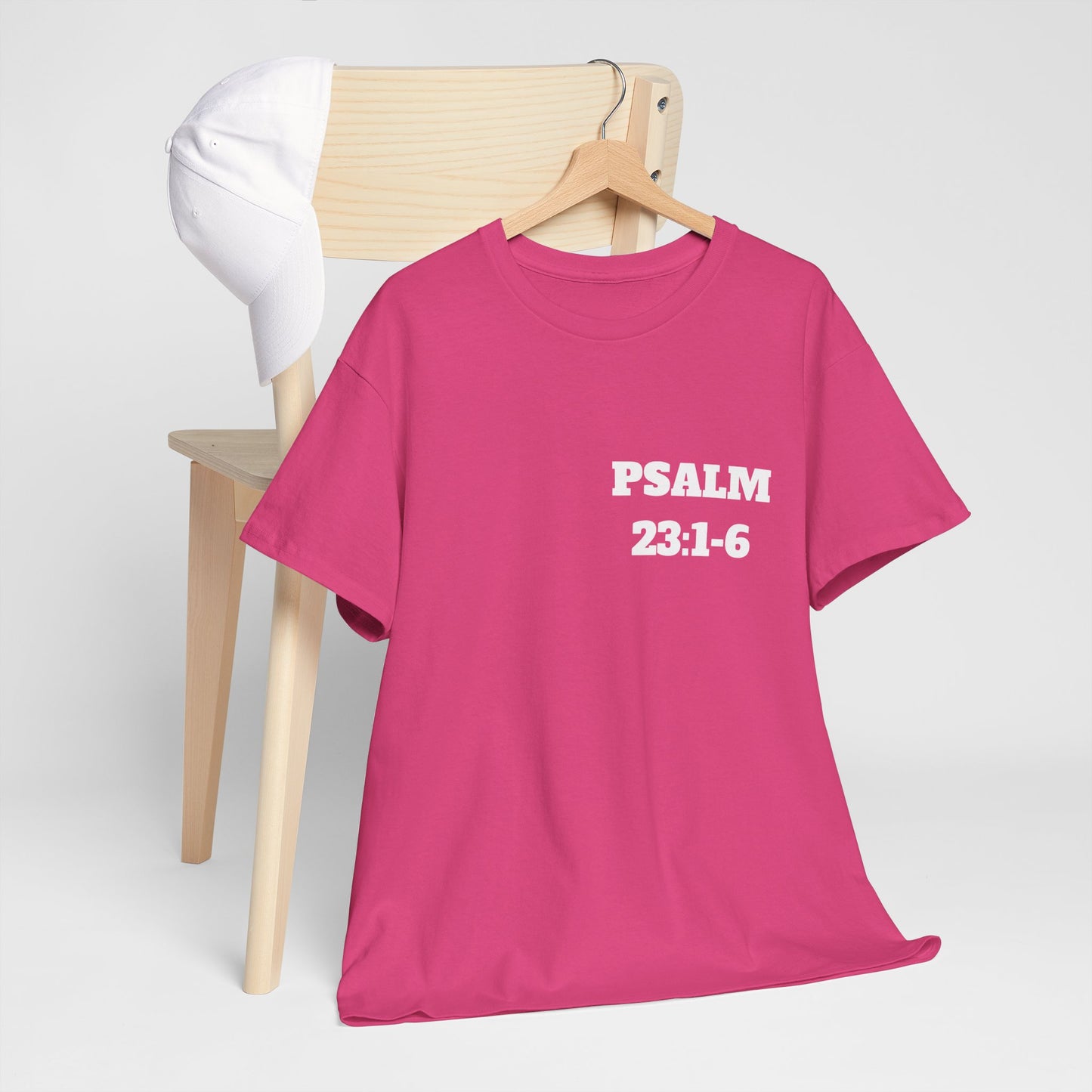 Psalm 23:1-6 Christian T-Shirt, Christian Gifts, Christian Back To School Gifts, Trendy Christian Apparel