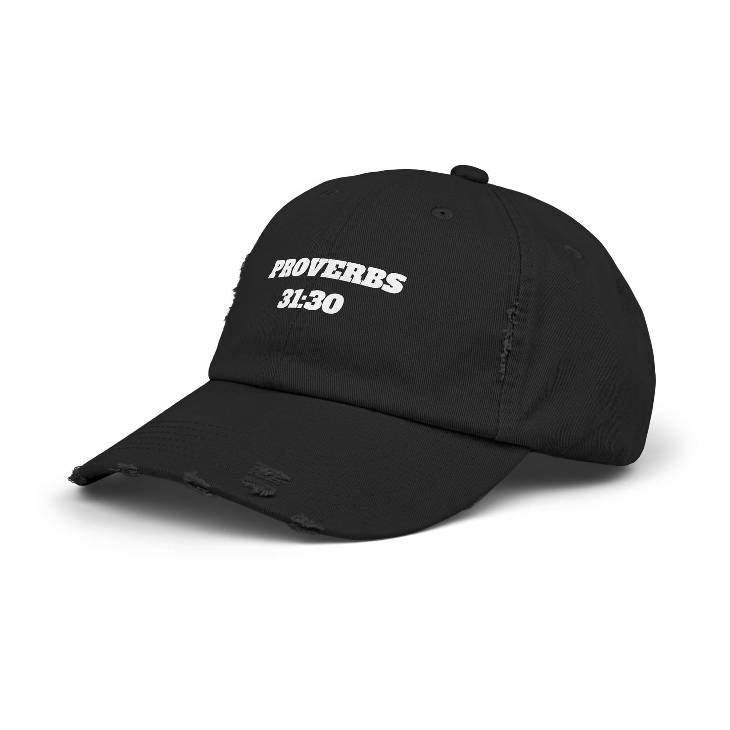 Proverbs 31:30 Christian Dad Hat, Church Hat, Church Hat For Women, Womens Christian Hats, Spring Clothing, Christian Gifts, Distressed Cap