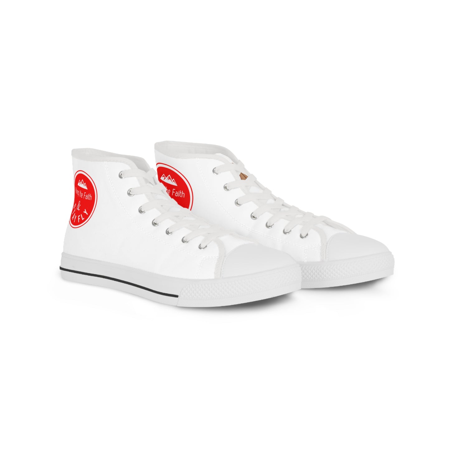Keep The Faith & Stay Fly Christian Men's Sneakers